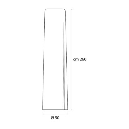 Cantilever umbrella cover