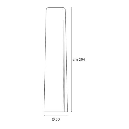 Cantilever umbrella cover