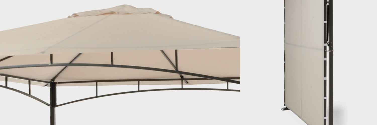 Spare parts for Razzaq gazebos Q.bo s.r.l.