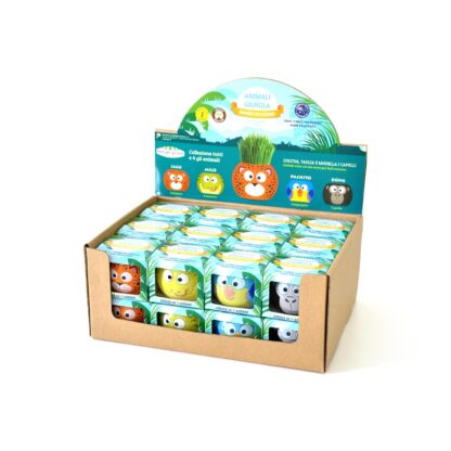 Kit vasetto Animali Giungla