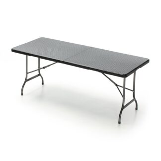 Plastik 180 Rattan Table