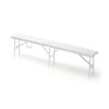 Plastik 180 Rattan Bench