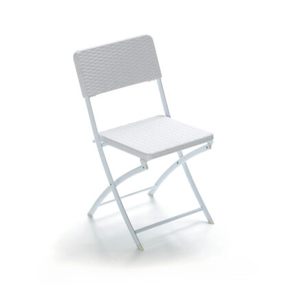 Stuhl Plastik Rattan+