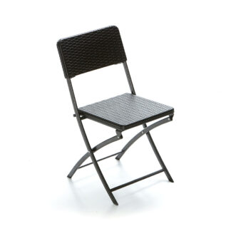 Sedia Plastik Rattan+