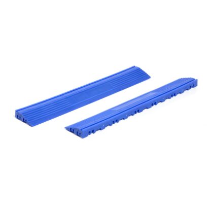 Blue PVC edge