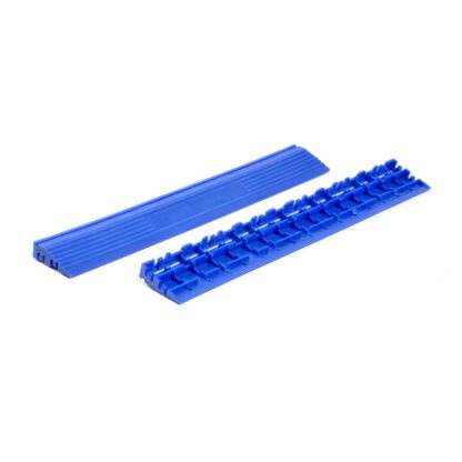 Blue PVC edge