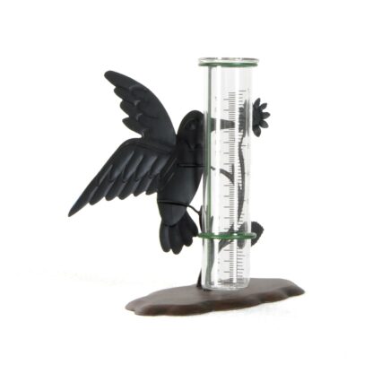 Pluviometro colibrì h 24 cm