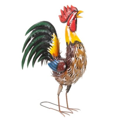 Gallo decorativo h 73 cm