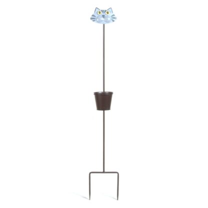 Fioriera/picchetto gatto h 124 cm