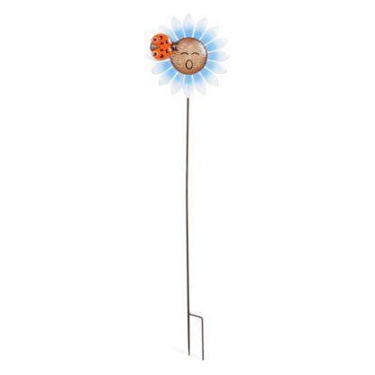 Picchetto decorativo fiore h 128 cm