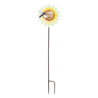 Picchetto decorativo fiore h 118 cm