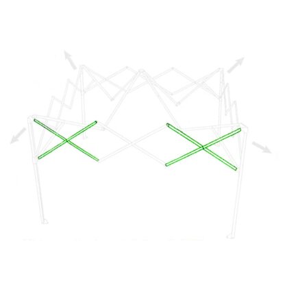 Pantograph kit 100,5 cm