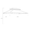 Spagna 3X4 Gazebo Canopy