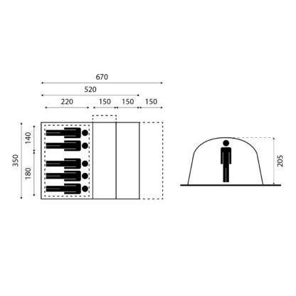 Tunnelzelt 5