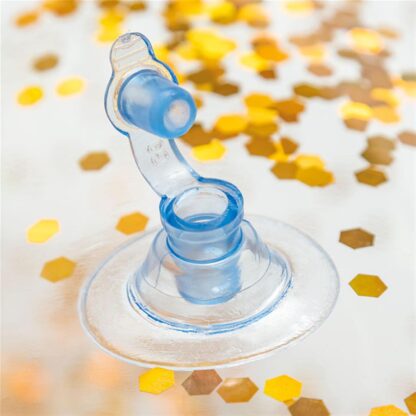 Anello Trasparente Glitter