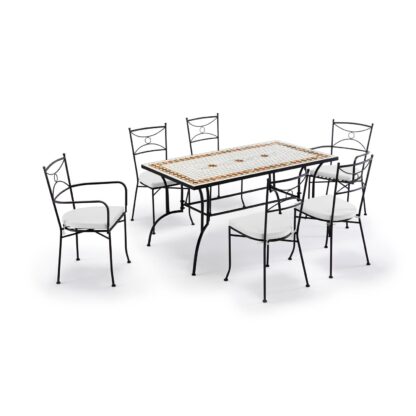 Set pranzo mosaico 6