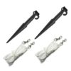 Beach pegs set