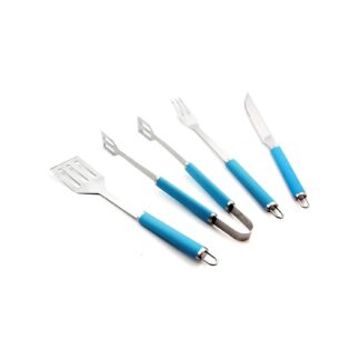 Set 4 Utensili Barbecue