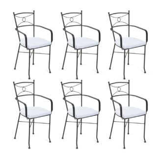 Asco 6 chair with armrests