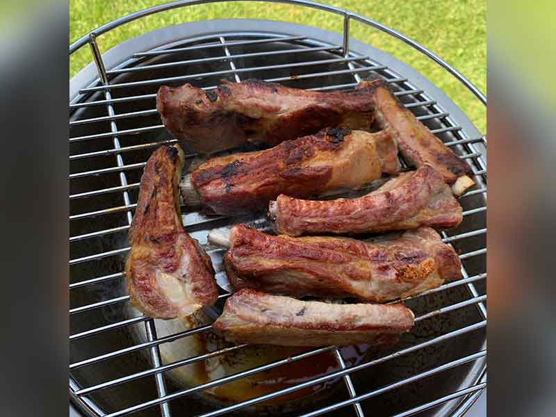 Cottura puntine di suino